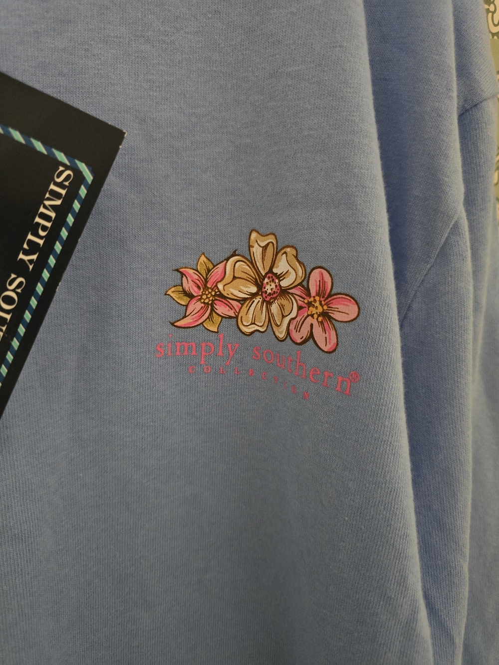 Simply Southern "Fab-Boo-Lous" Halloween Long-sleeve Graphic Shirt - Picture 4 of 10
